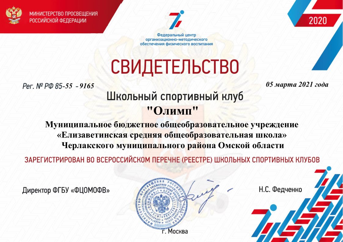 Свидетельство о регистрации Свидетельство о регистрации